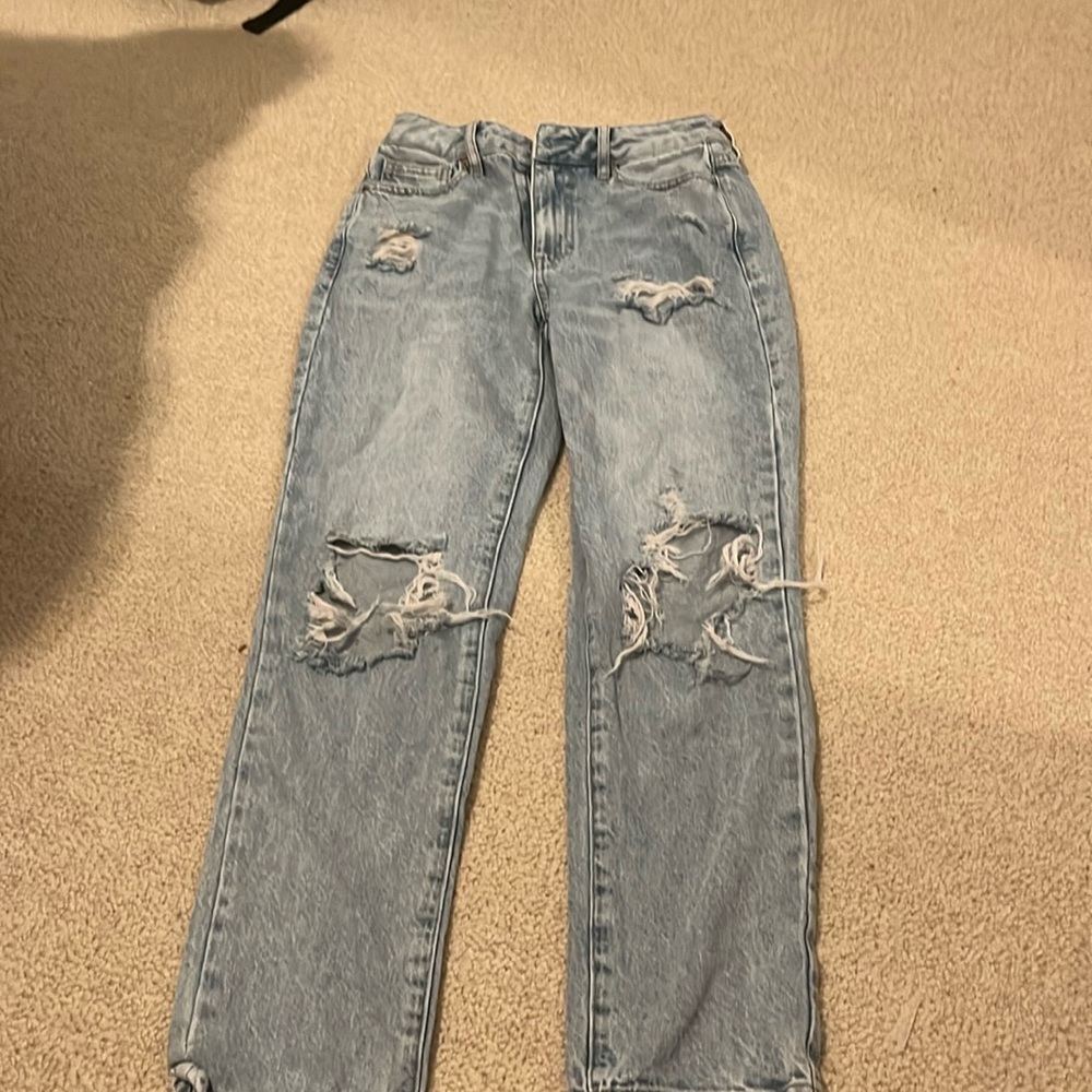 Pacsun ripped mom jeans